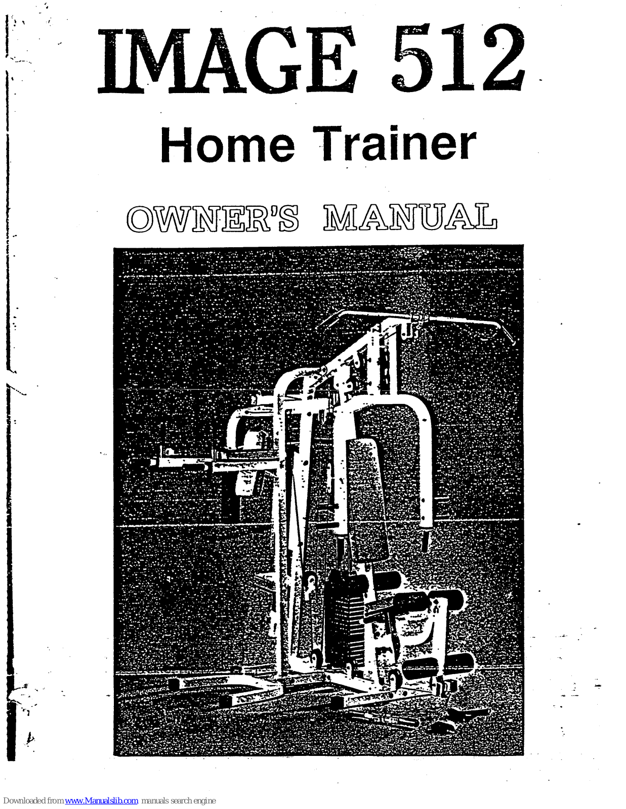 Image 512 Home Trainer User Manual