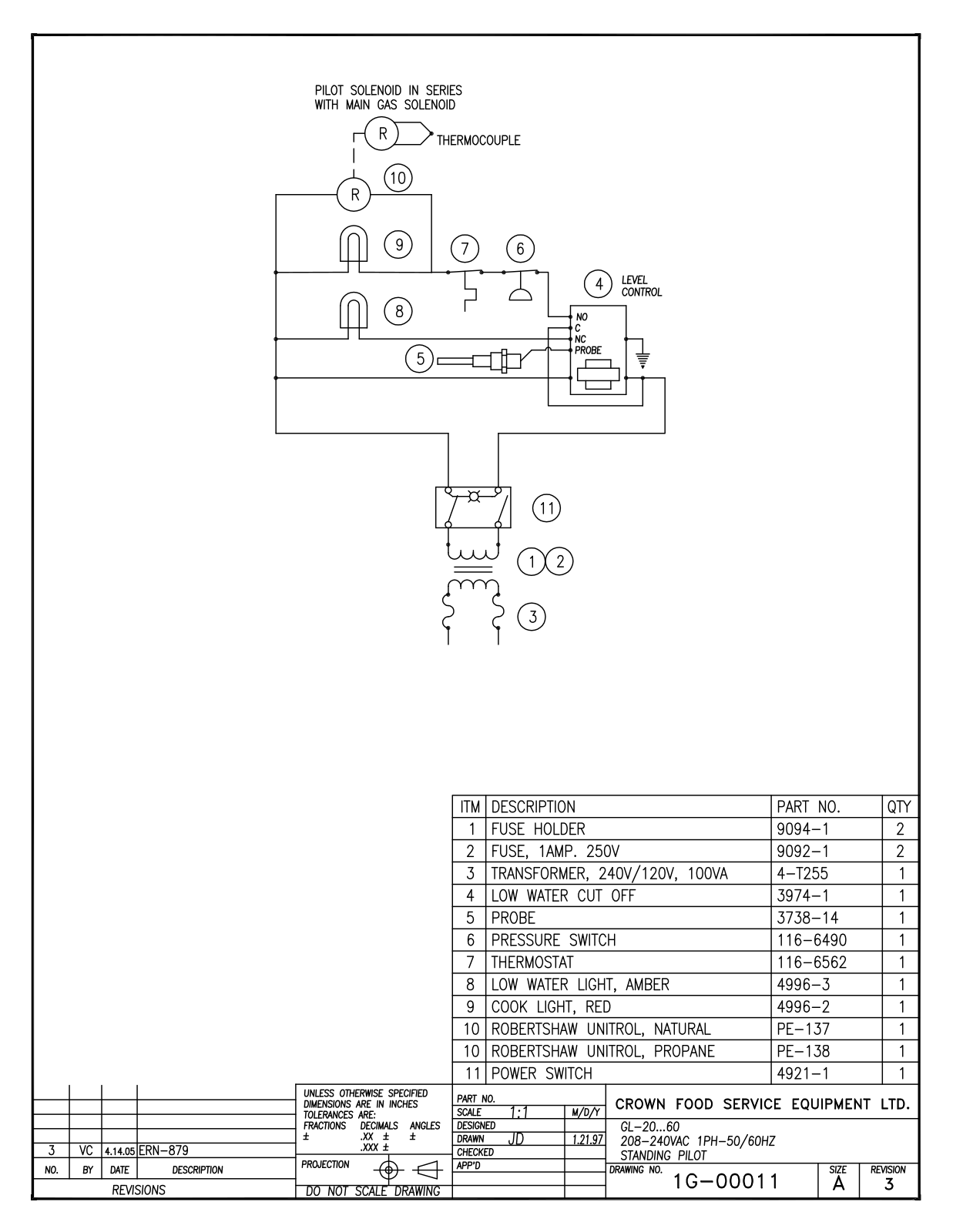 Intek GL-20 208-240VAC, GL-30 208-240VAC, GL-40 208-240VAC, GL-60 208-240VAC Service Manual