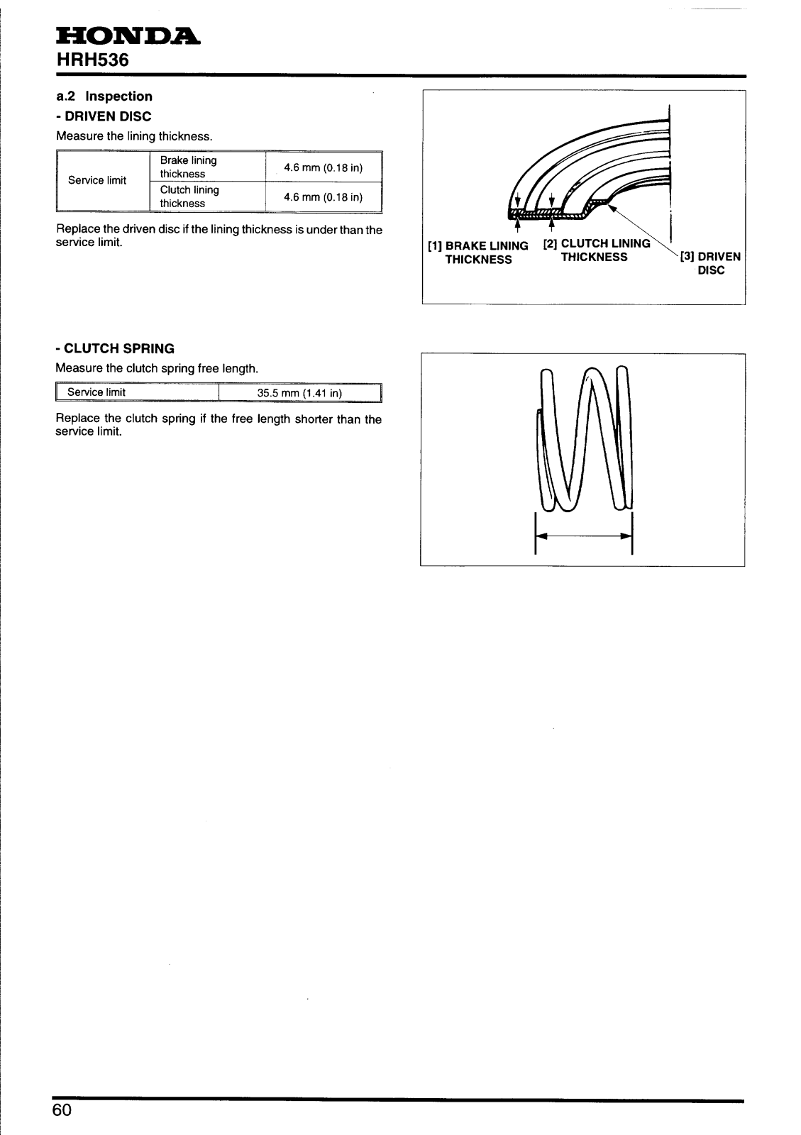 HONDA HRH 536 QXE User Manual