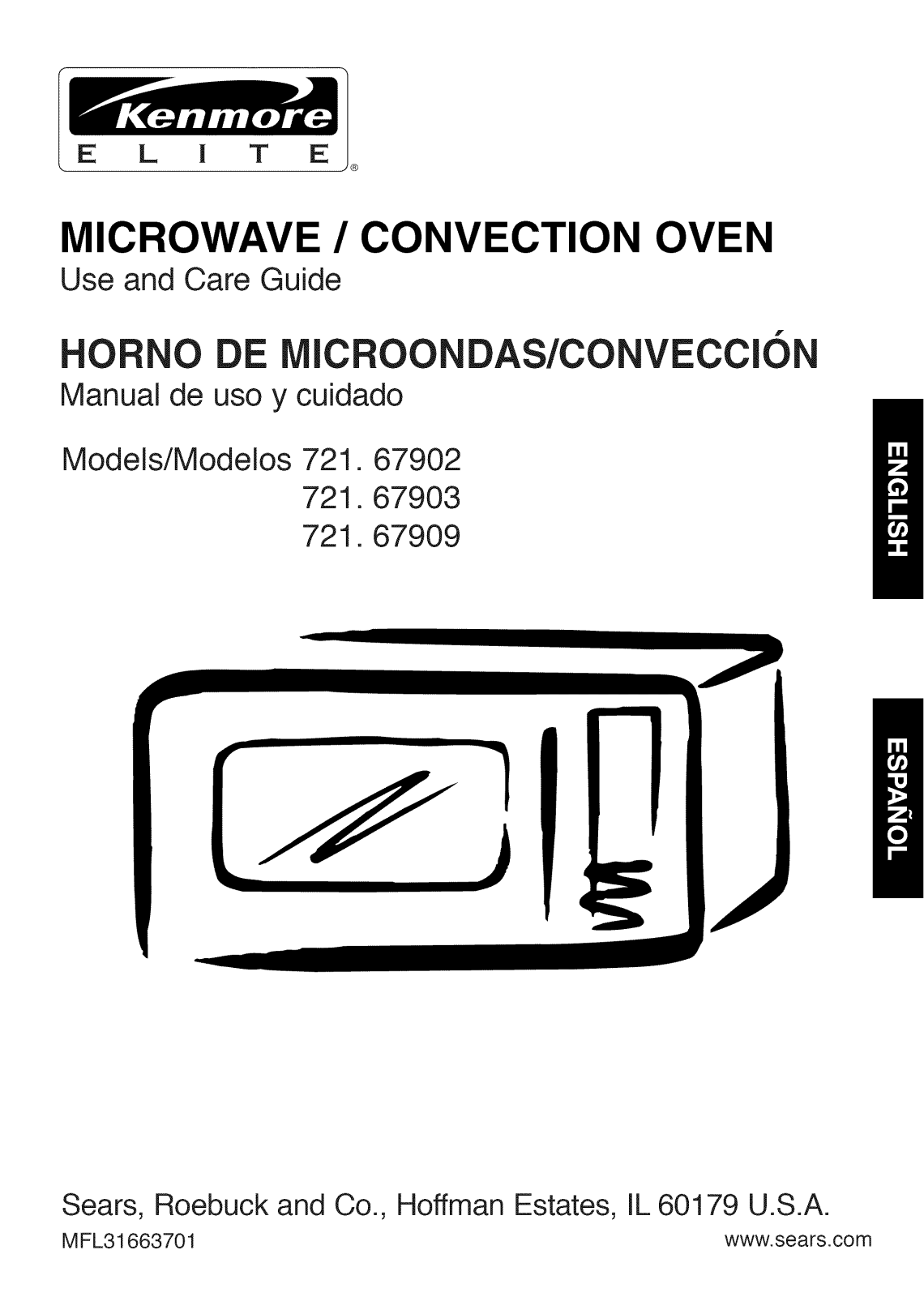 Kenmore Elite 72167902600, 72167903600, 72167903601, 72167909600, 72167909601 Owner’s Manual