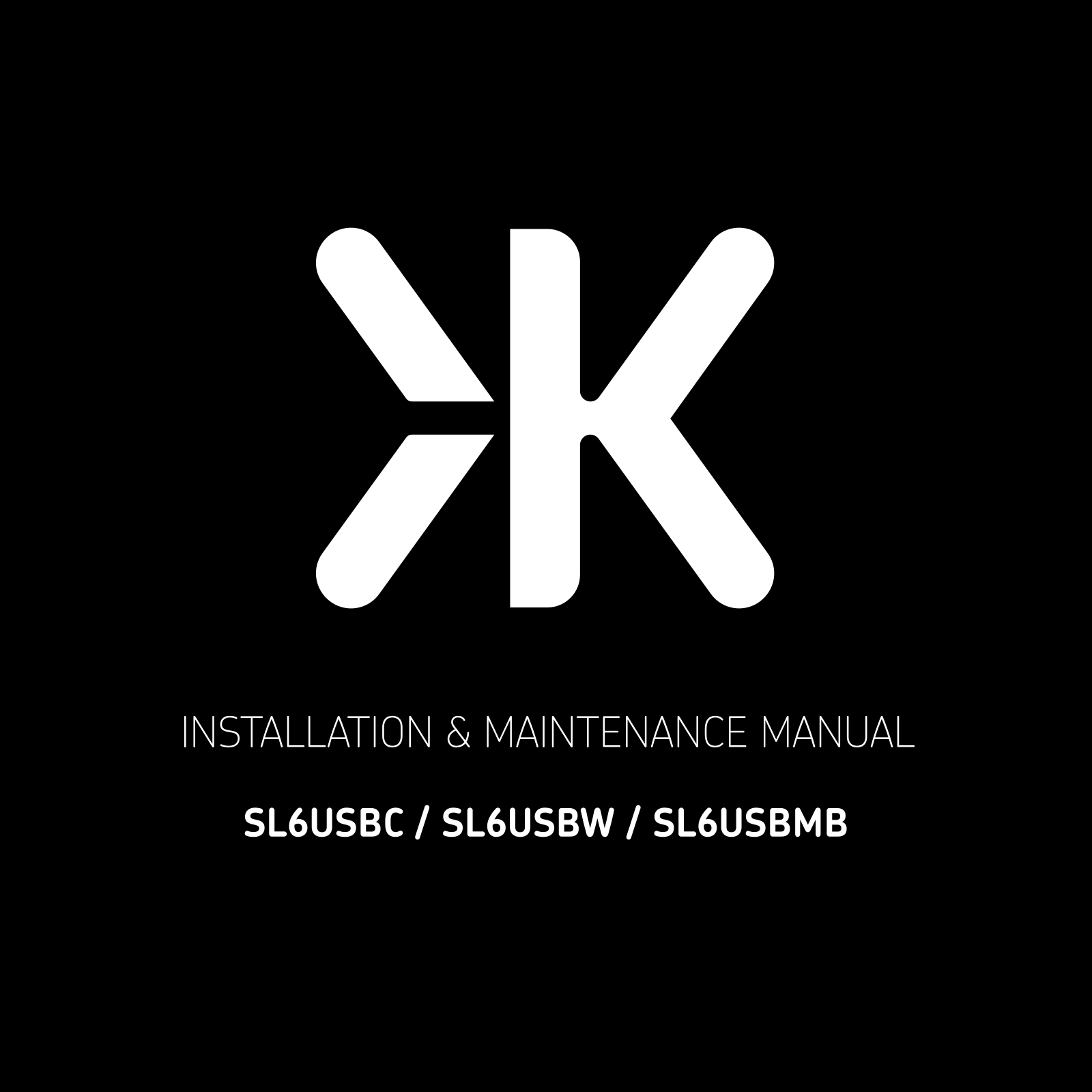 Knightsbridge SL6USBMB, SL6USBC Installation Instructions - ManualMachine.com