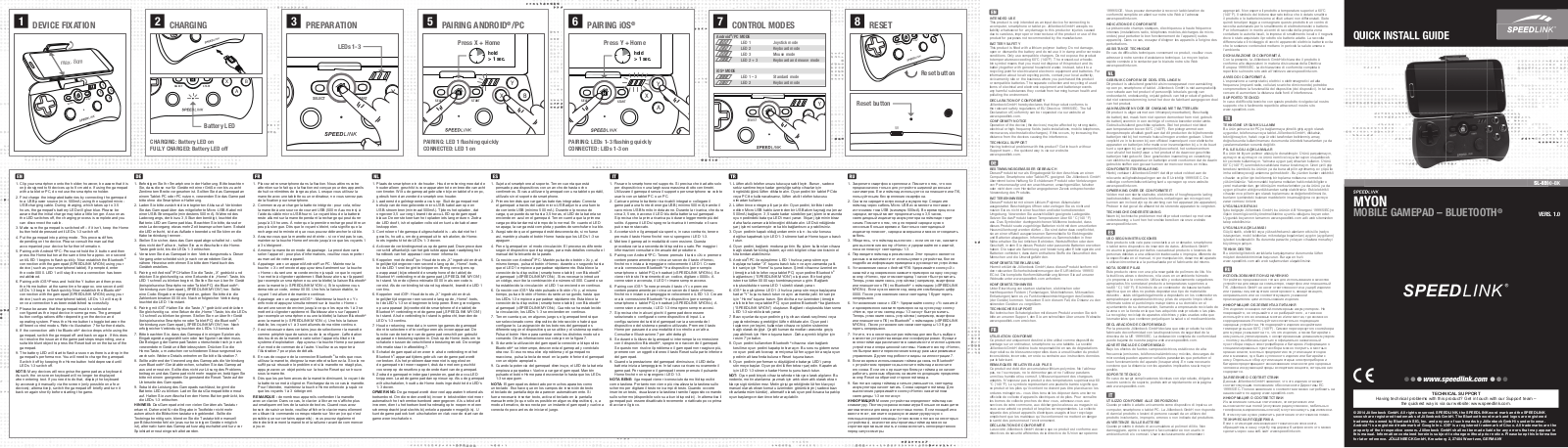 SPEEDLINK SL-6590-BK User Manual