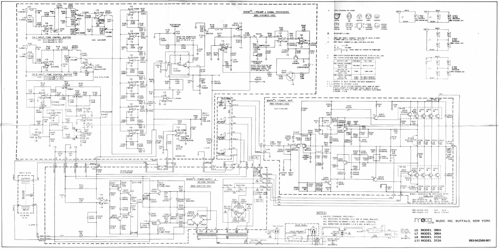 Moog l5 schematic