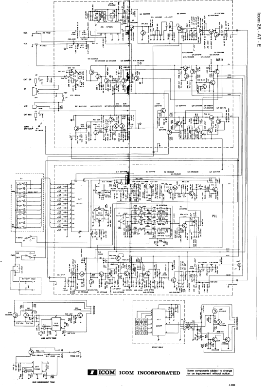 Icom IC-02E, IC-02AT, IC-02A Manual