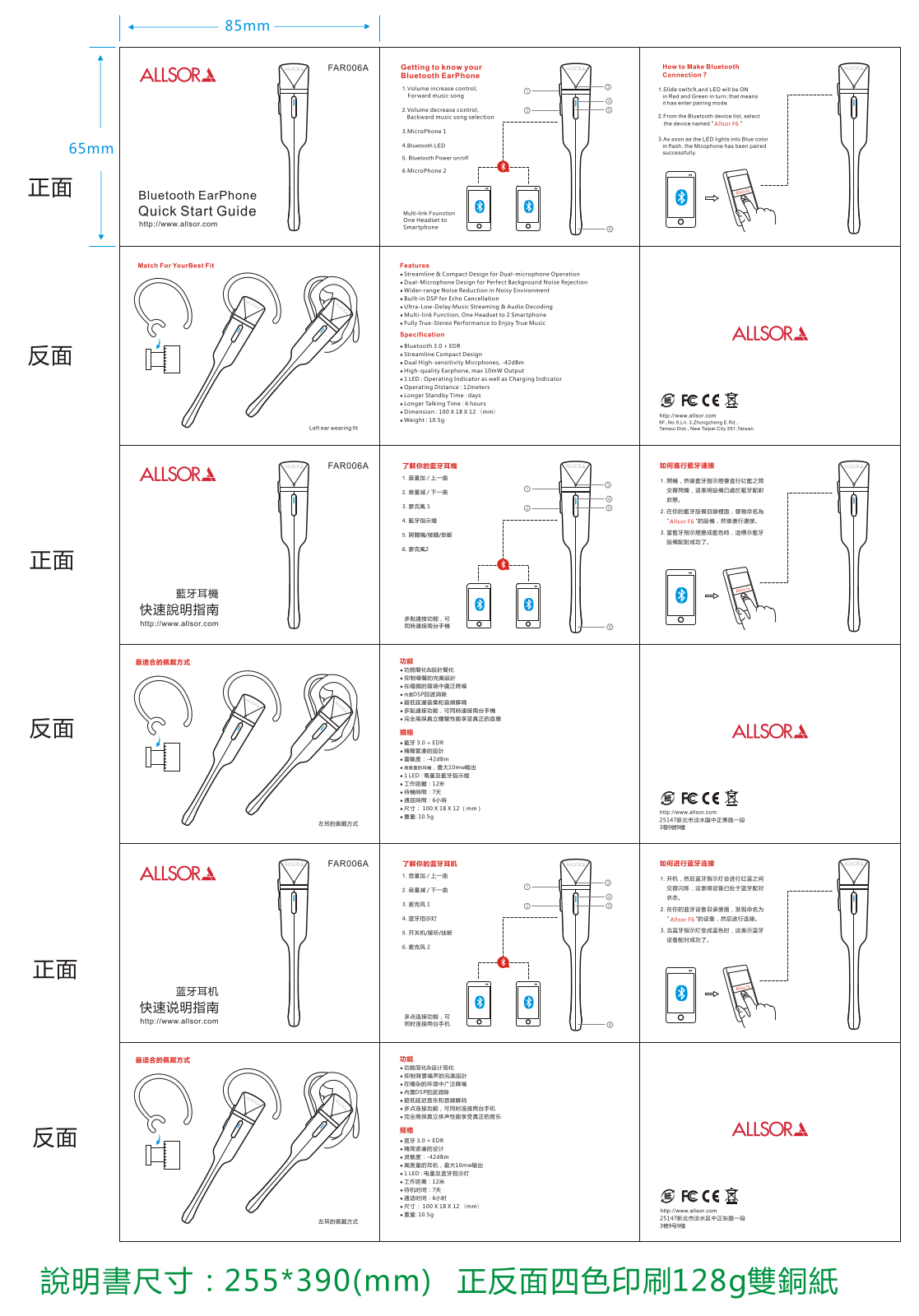 CviLux FAR006A Users manual