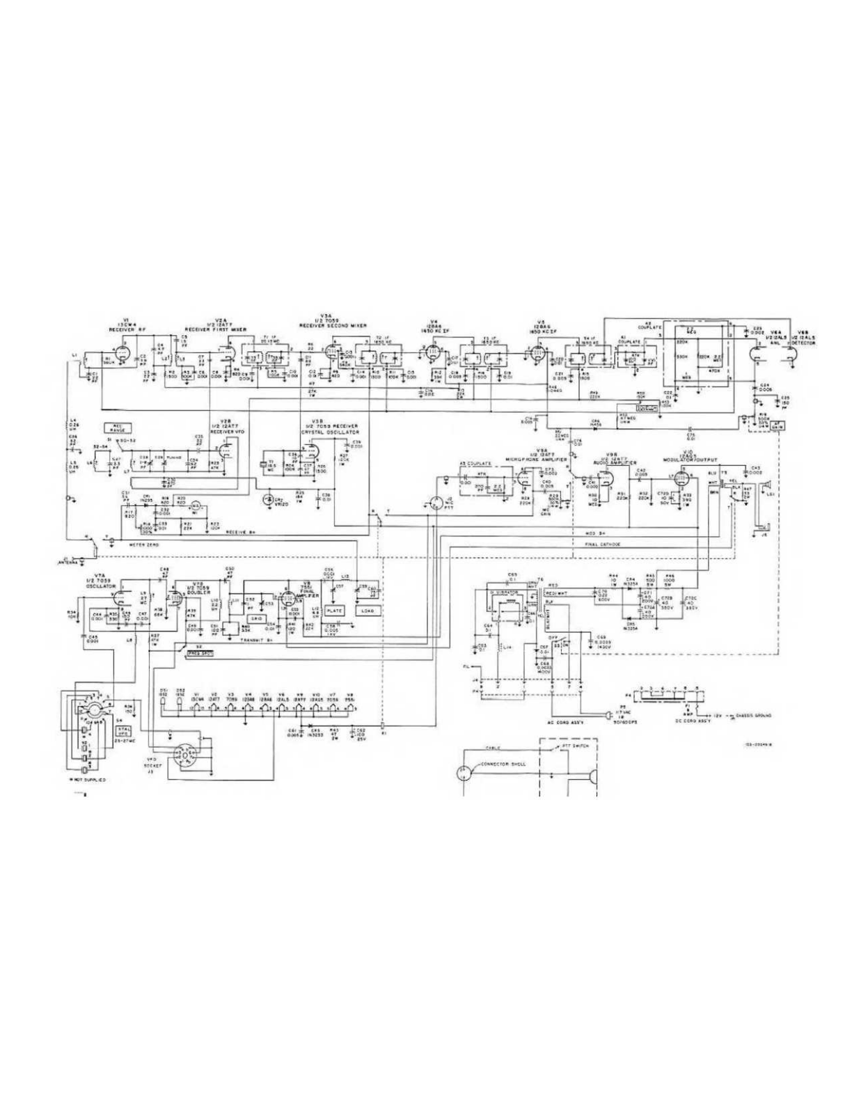 HALLICRAFTER SR-46 SCHEMATIC - ManualMachine.com