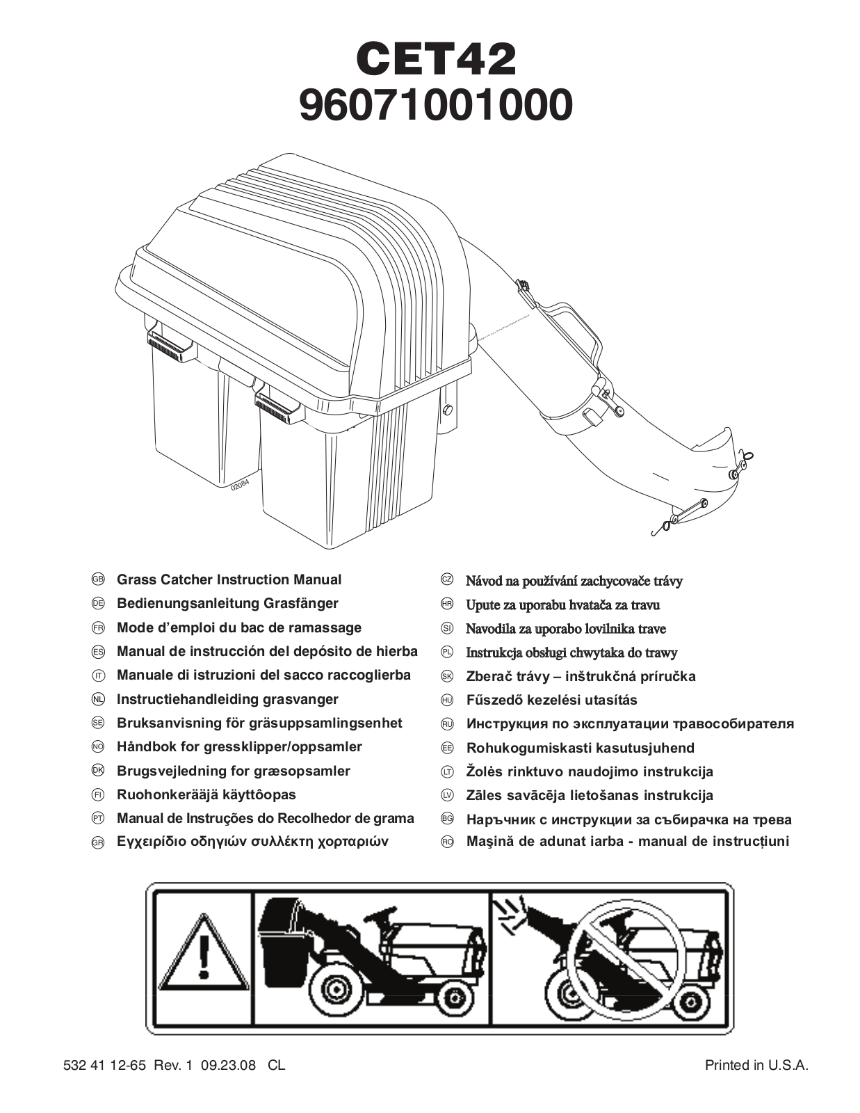 Jonsered CET 42 User Manual