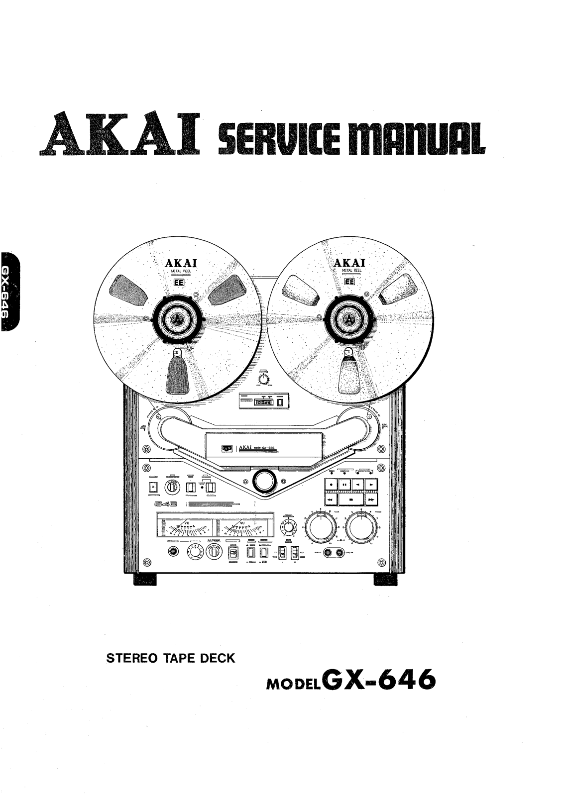 Akai GX-646 Schematic