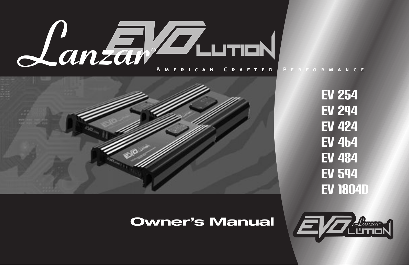 Lanzar EV254 User Manual