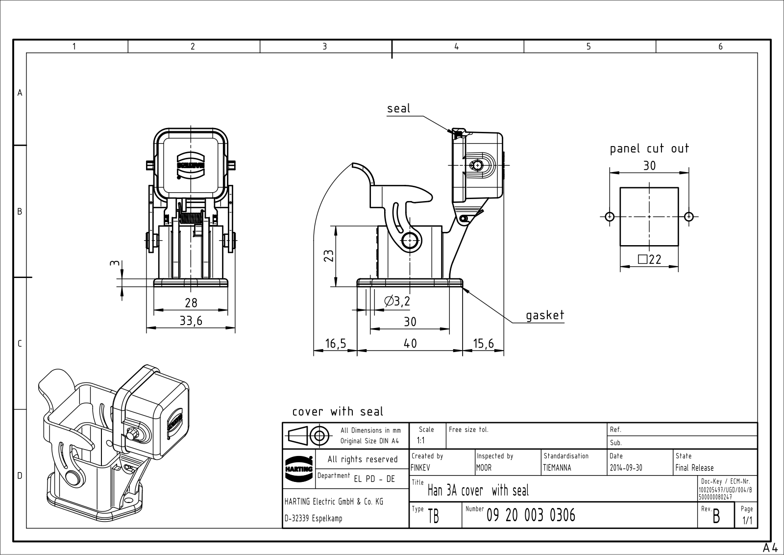 Datasheet 09200030306 Specification - ManualMachine.com