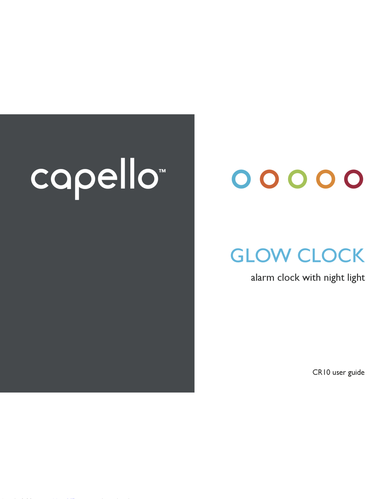 capello CR10 User Manual