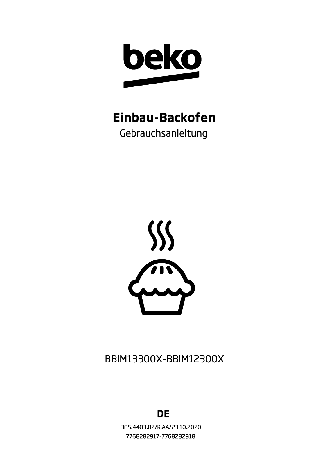 Beko BBIM12300X User Manual