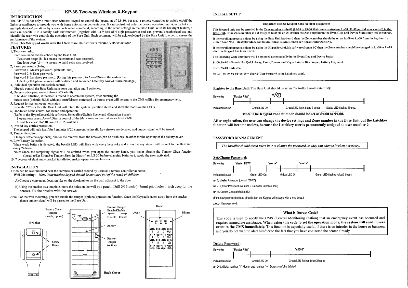 Scientech Electronics KP3N User Manual