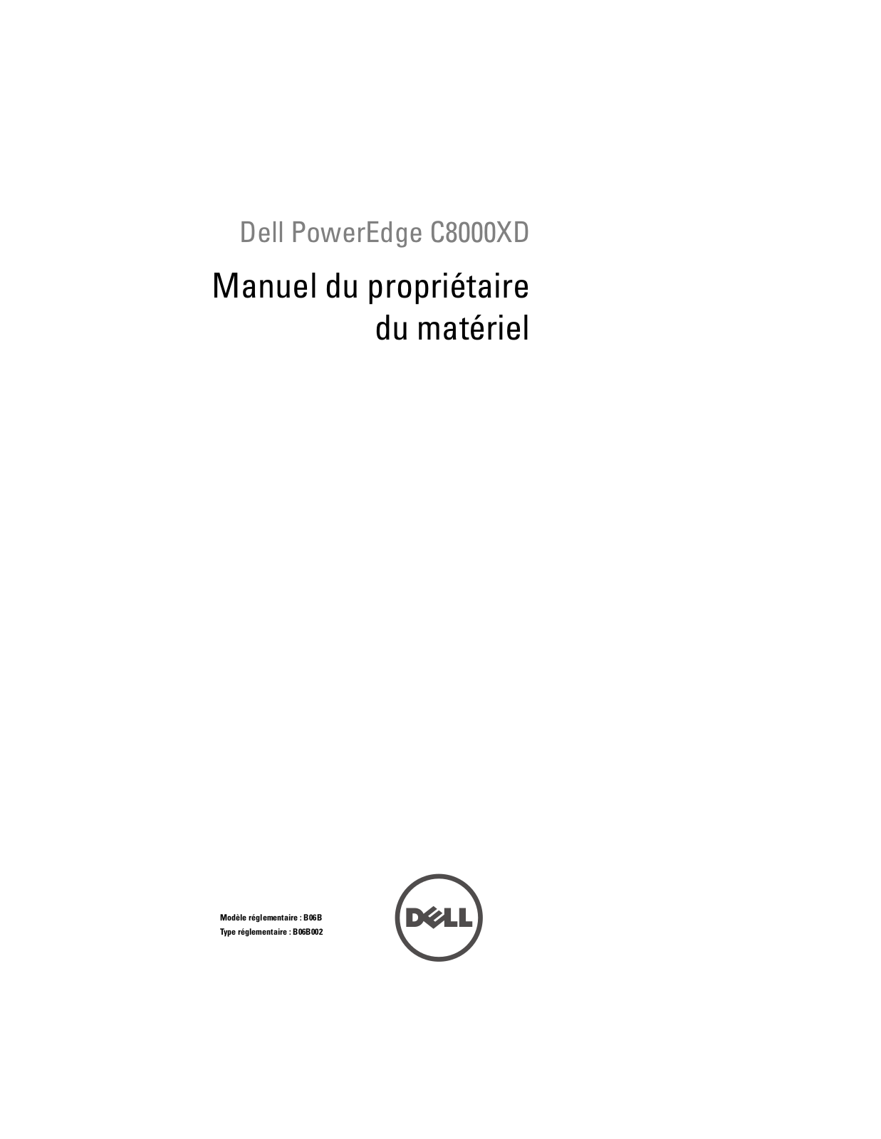 Dell PowerEdge C8000 User Manual