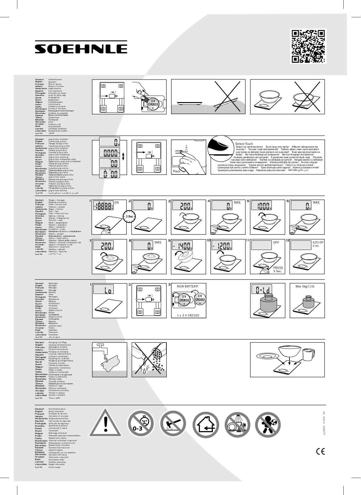 SOEHNLE 66308 Instruction Manual