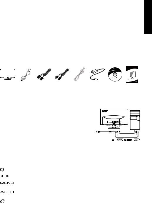 Acer S240HL, S212HL, S242HL, S222HQL User Manual