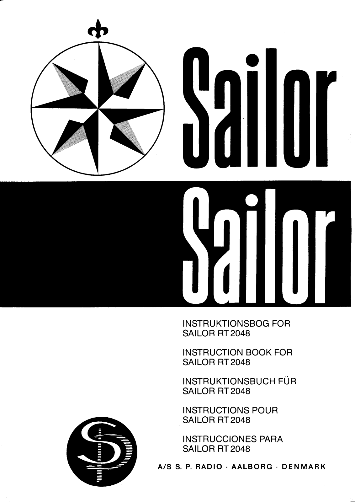 Sailor rt2048 Service Manual