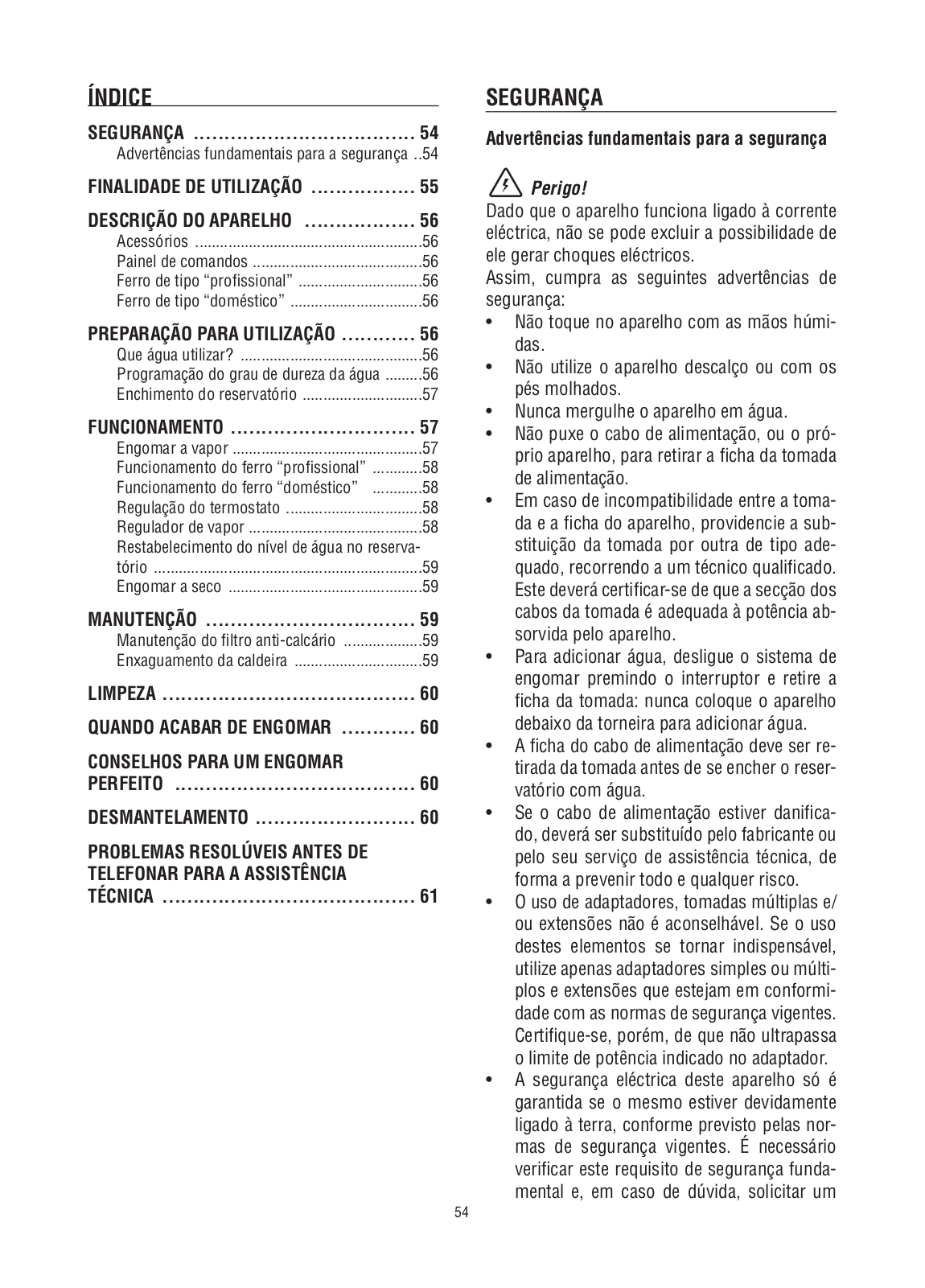 Delonghi PRO 1870X S, PRO 1860X Instructions Manual