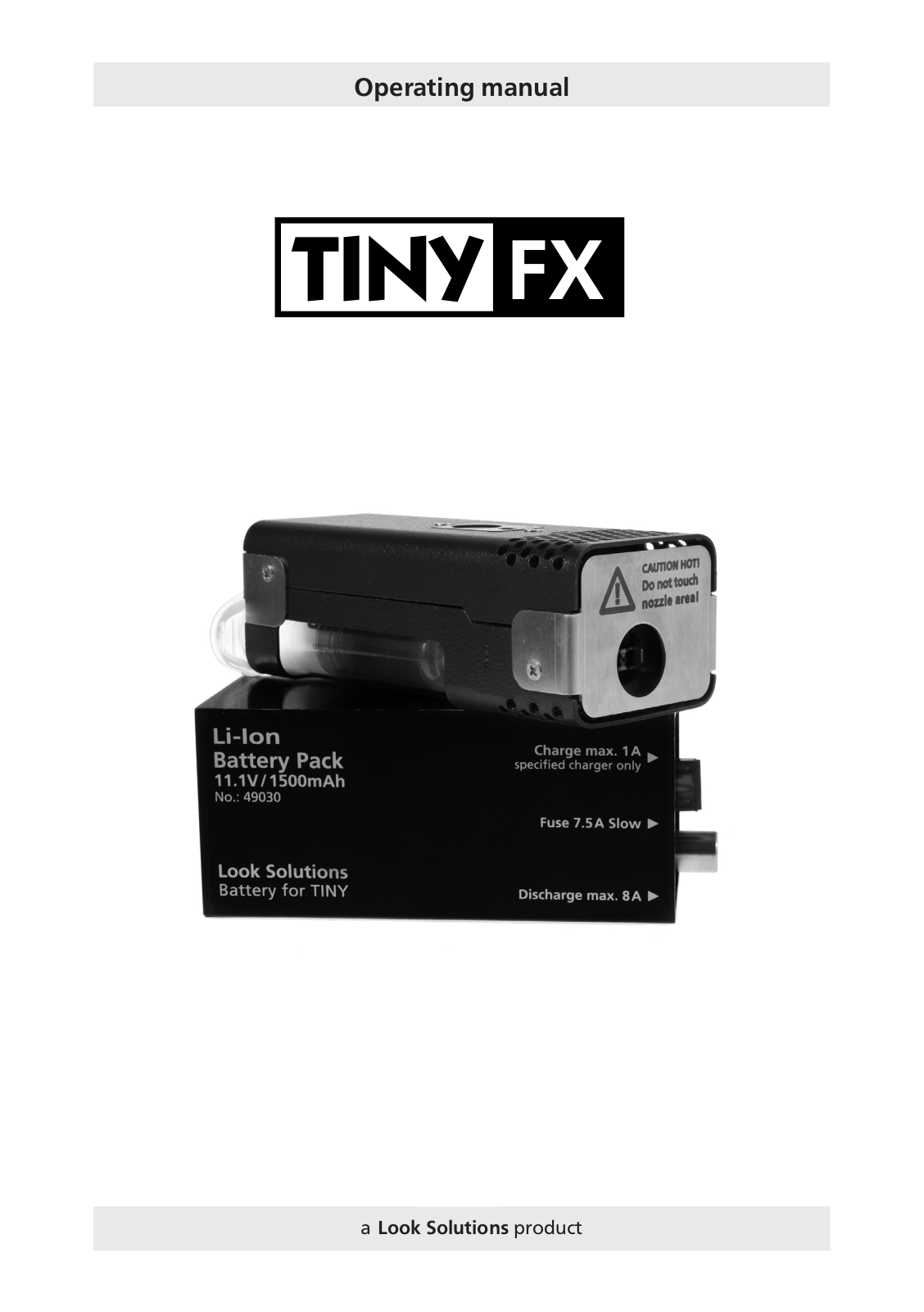 Look Solutions TF-0650 Users Manual - ManualMachine.com
