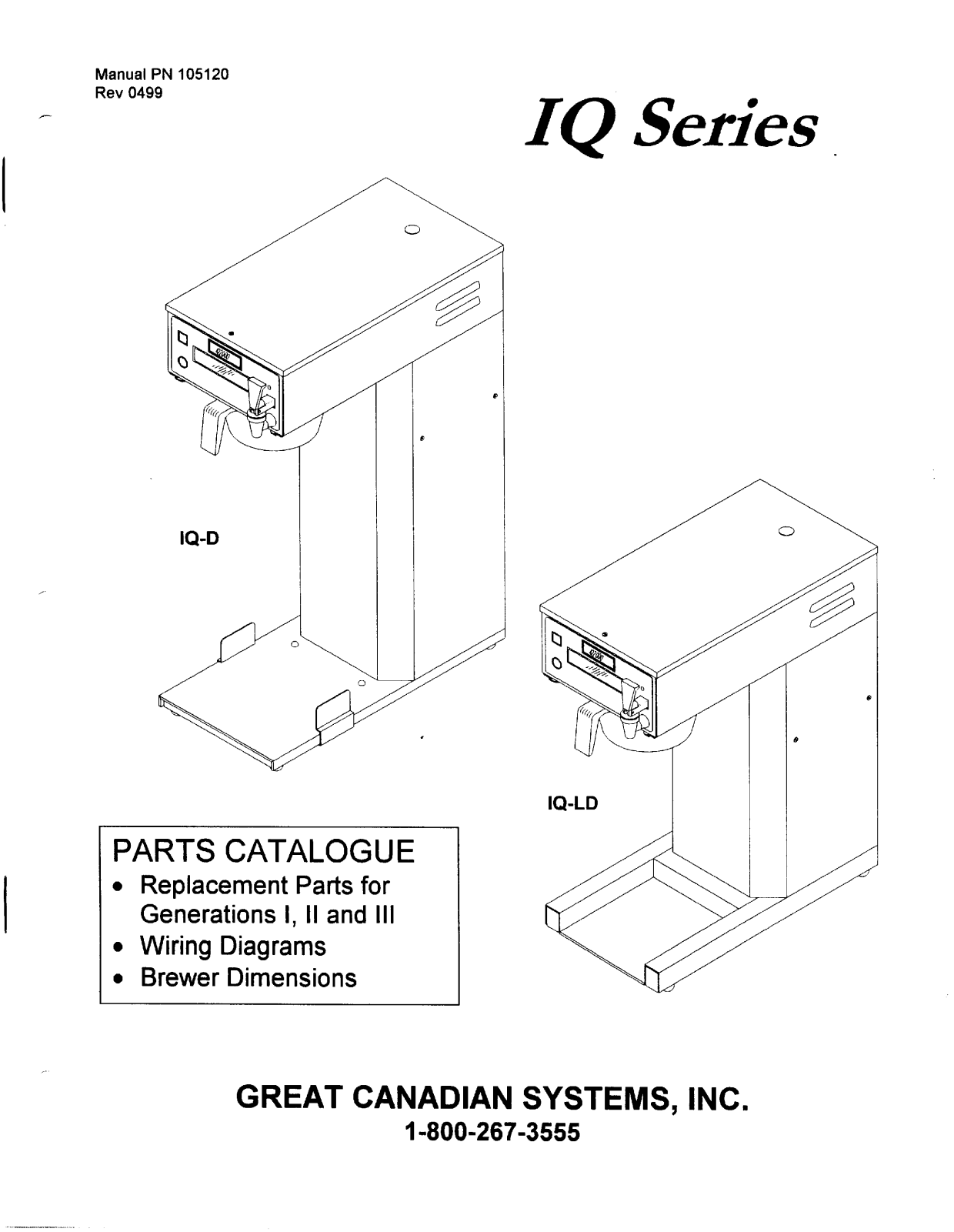 Newco IQ2000P Parts List