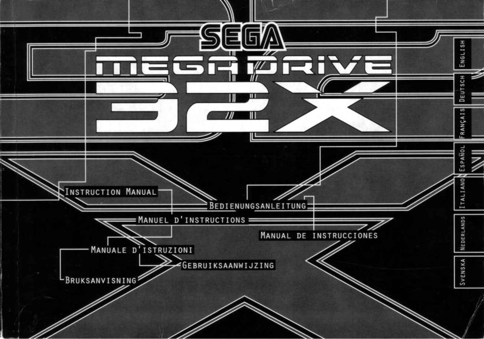 SEGA Mega Drive 32X Instruction Manual