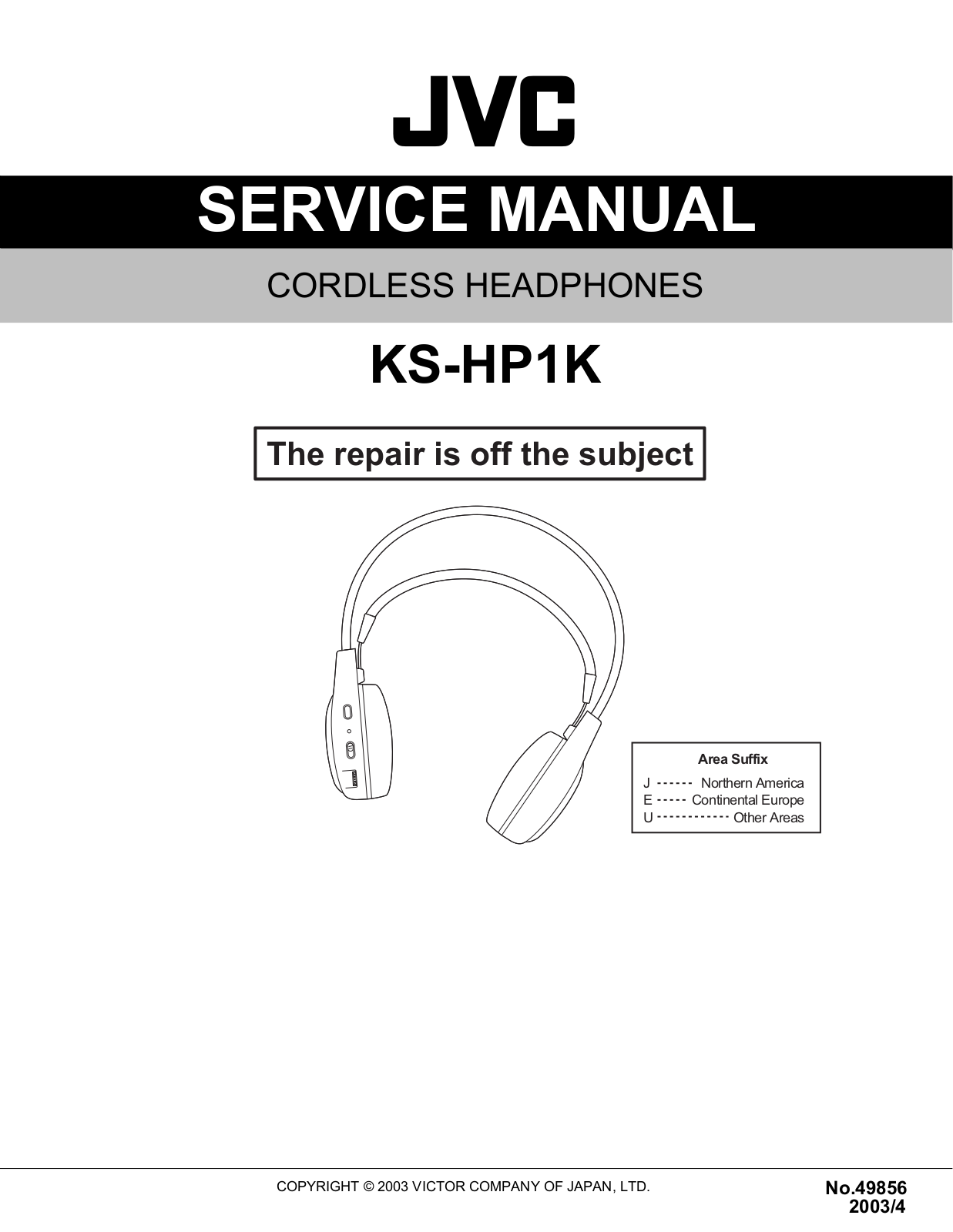 JVC KS-HP1K Service Manual