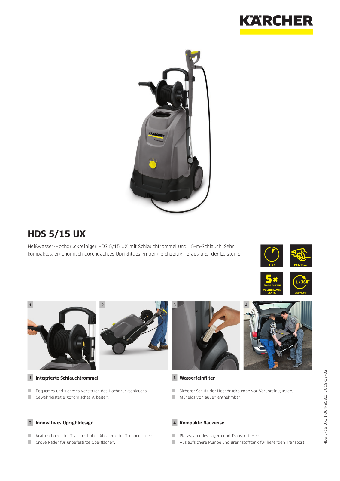 Kärcher HDS 5-15UX User Manual