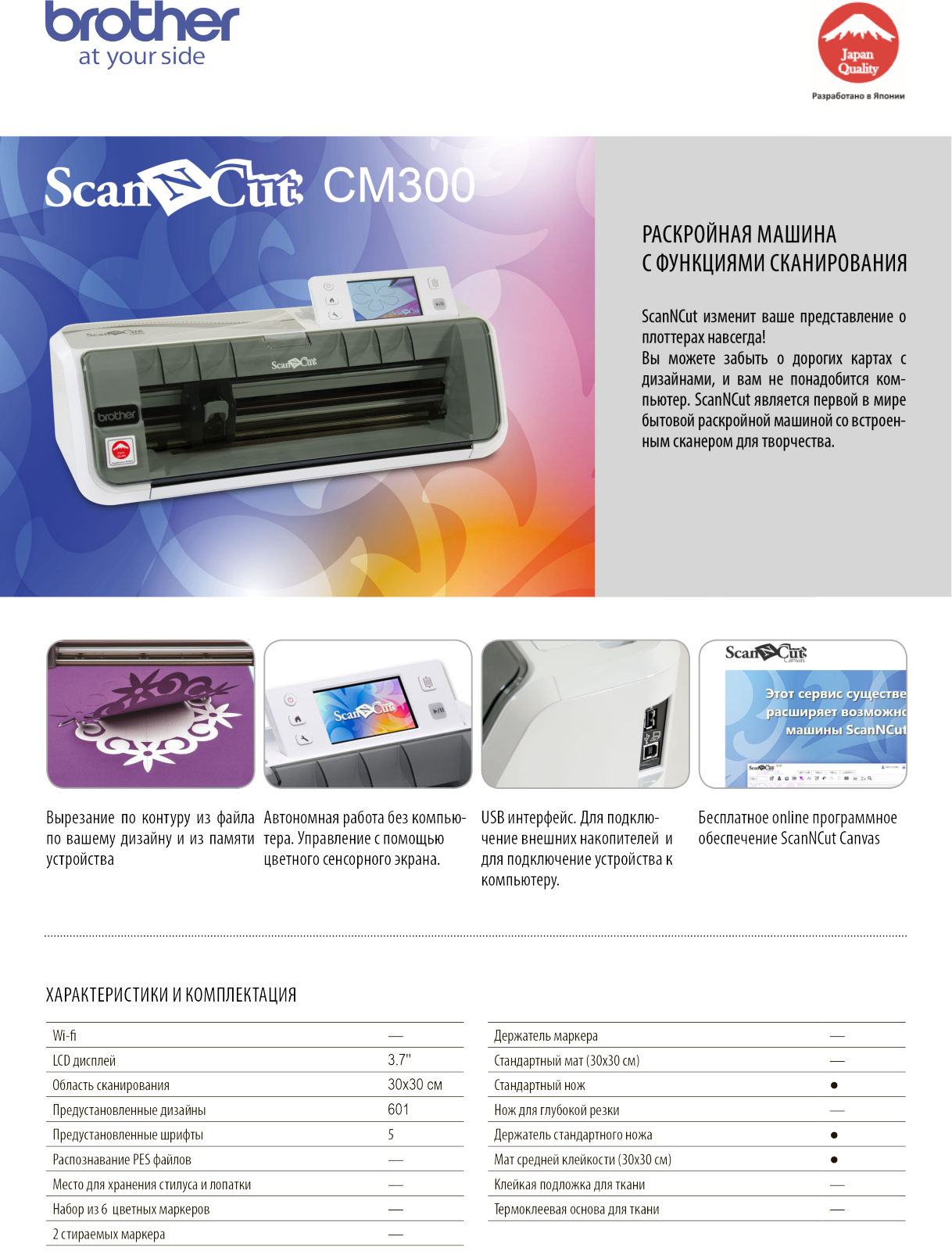 Brother ScanNCut CM300 User manual