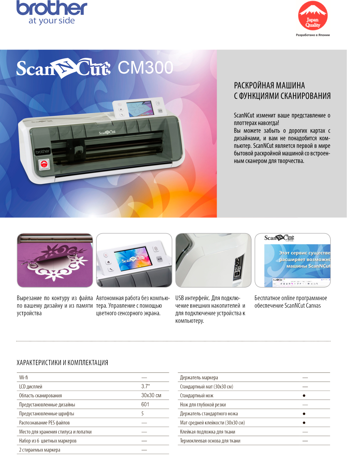 Brother ScanNCut CM300 User manual