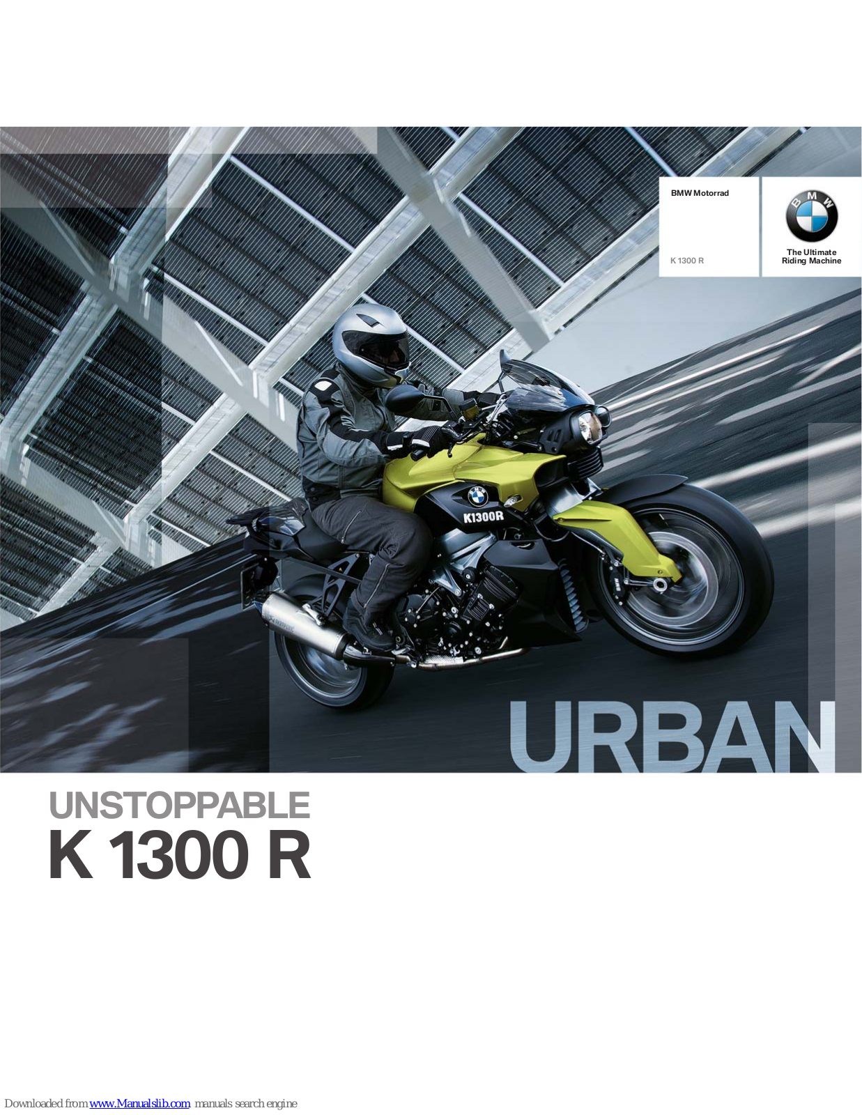 BMW K 1300 R - BROCHURE 2010 Brochure