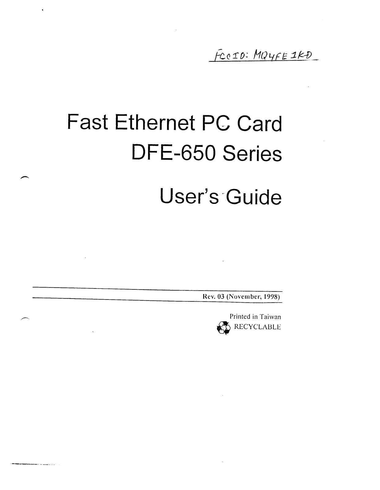 Abocom Systems FE1KD User Manual