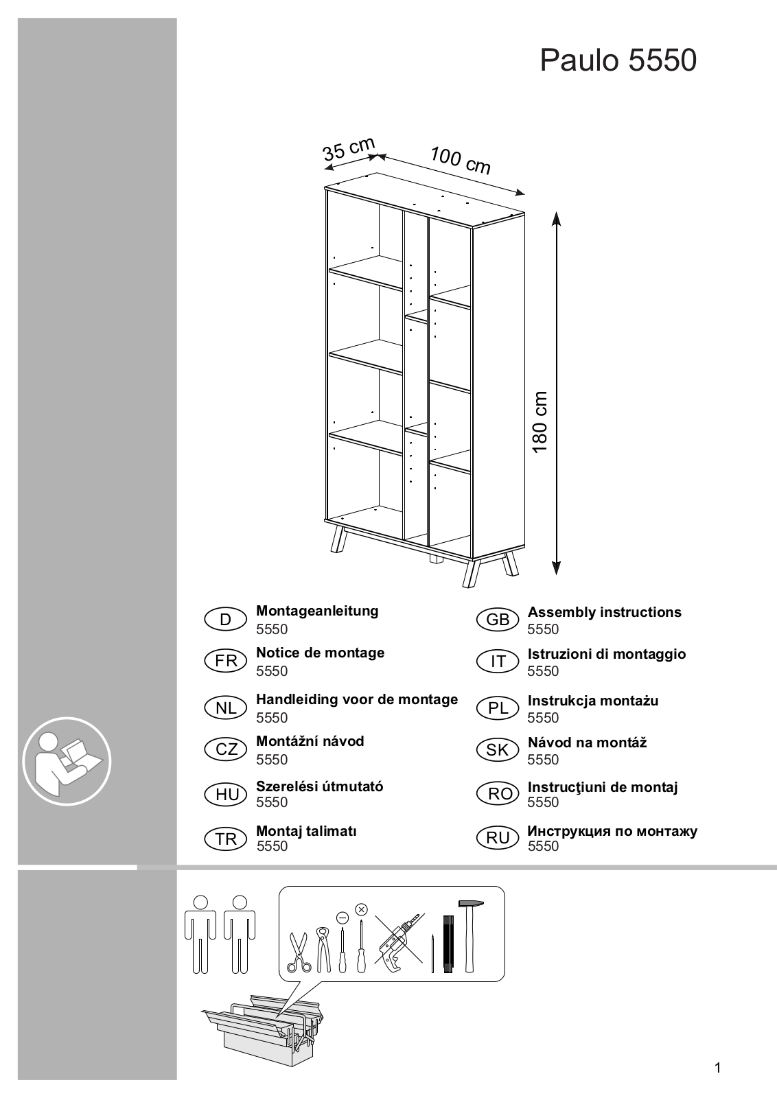 Home affaire Saillon Assembly instructions