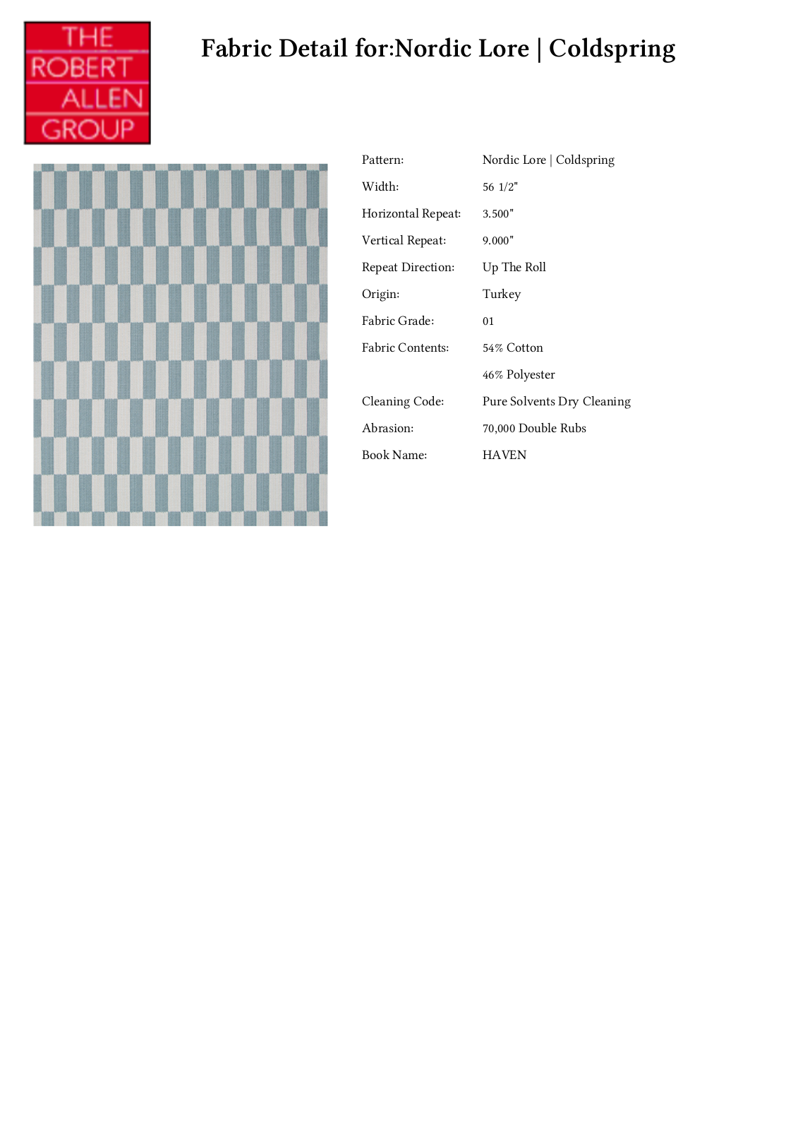 Robert Allen RALF1912 Specifications - ManualMachine.com