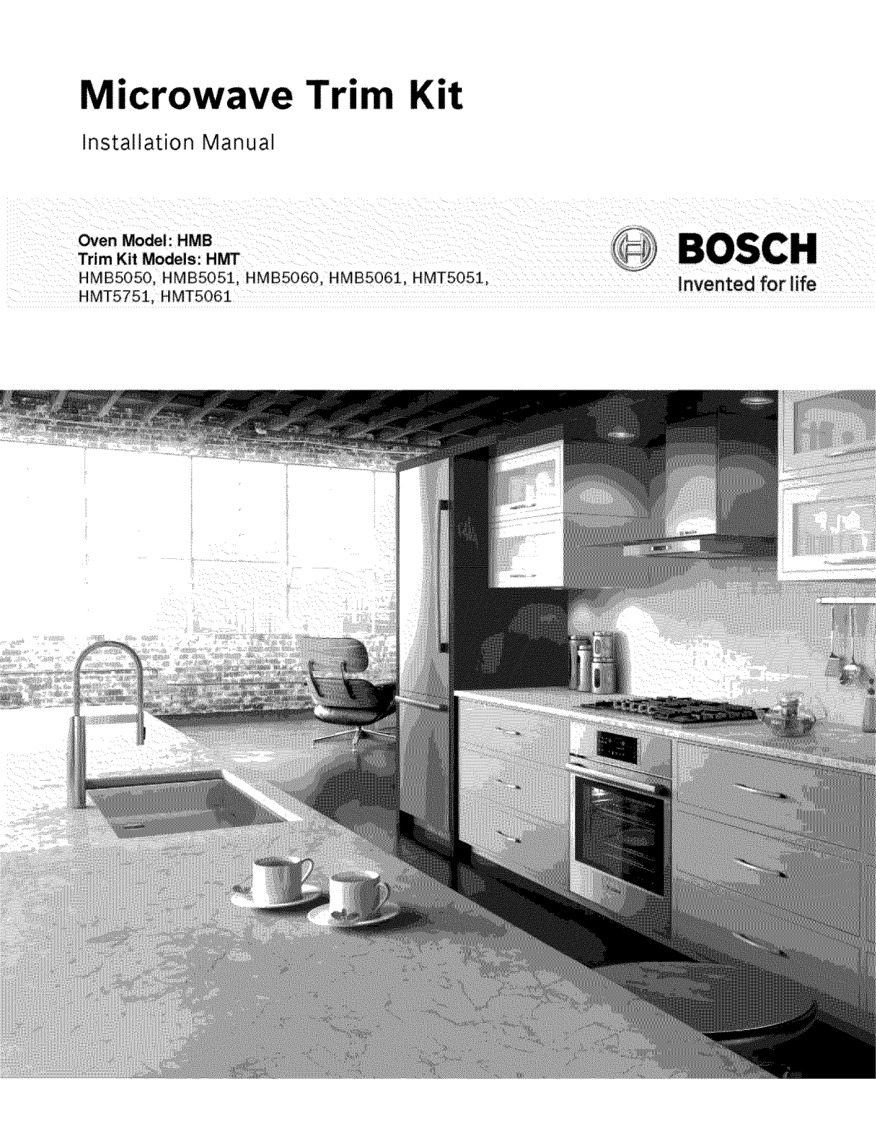 Bosch HMB5061/02, HMB5061/01, HMB5051/02, HMB5051/01 Installation Guide