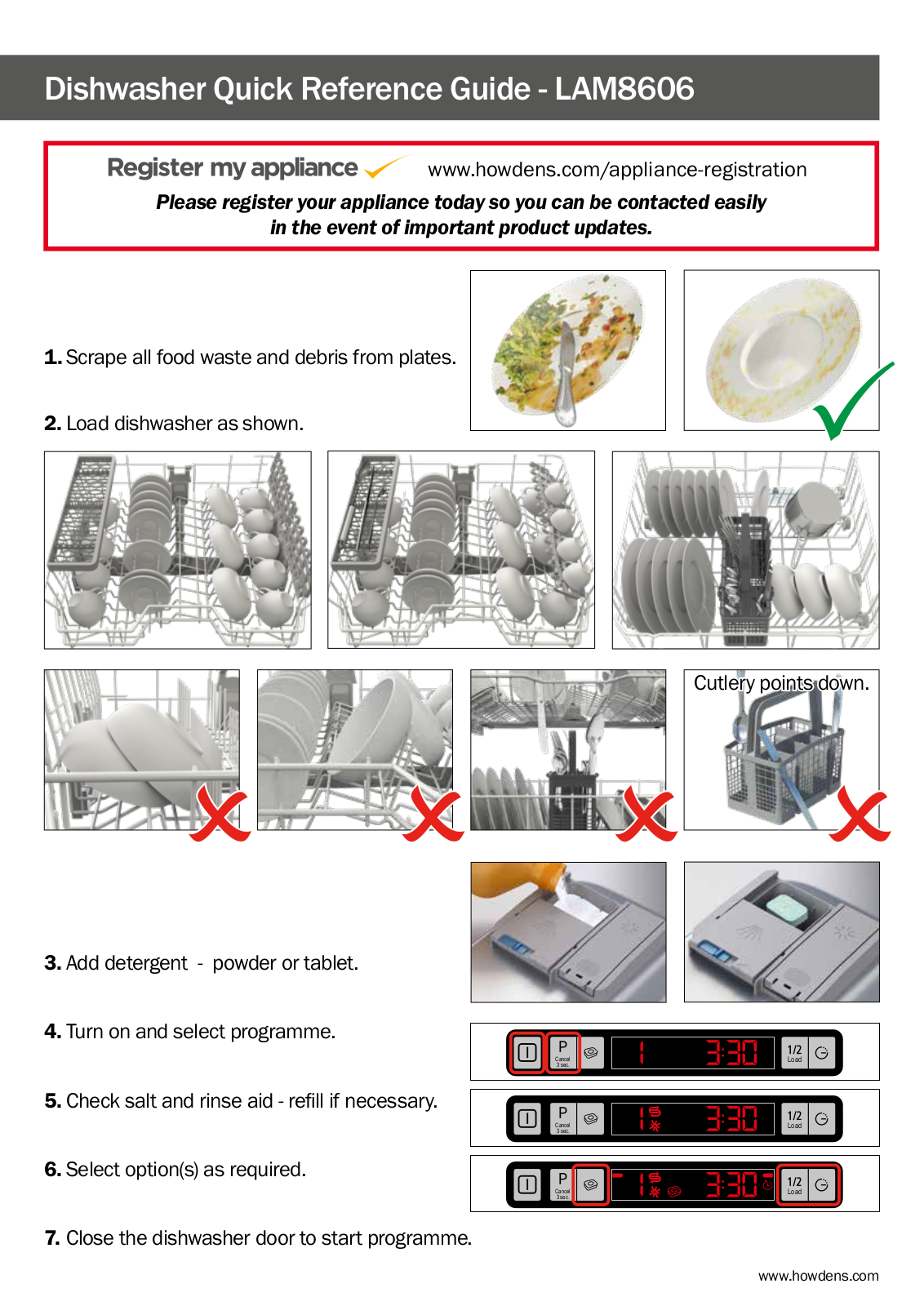 Lamona LAM8606 Quick Reference Manual - ManualMachine.com