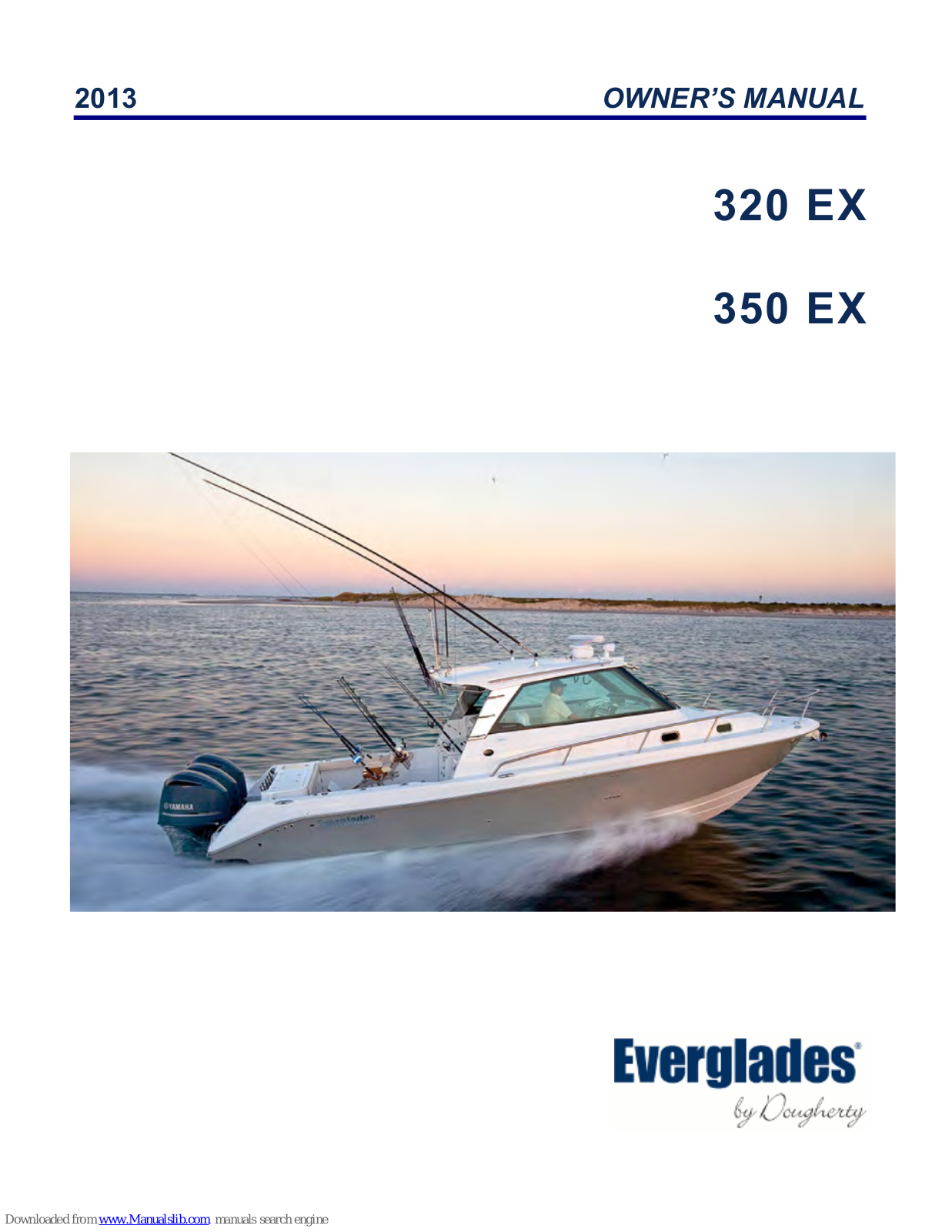 Everglades 320 EX, 350 EX Owner's Manual