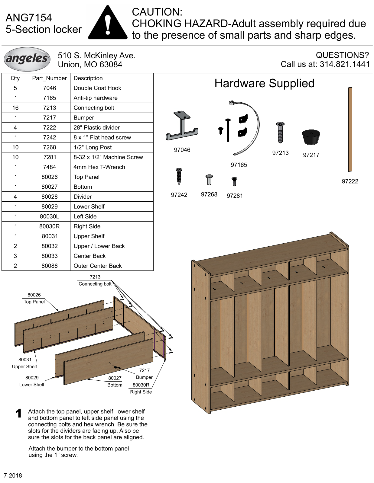 Angeles DO1172 Installation & Assembly - ManualMachine.com