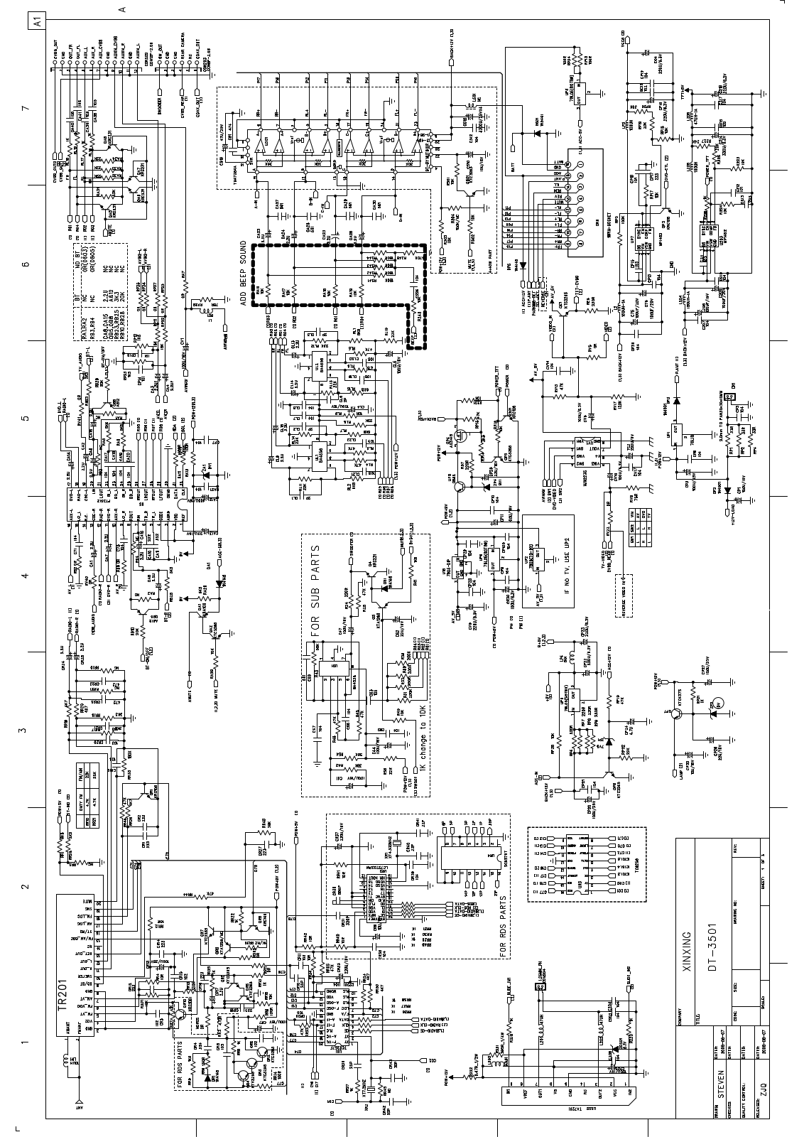 Supra SDD-T3503 Schematic