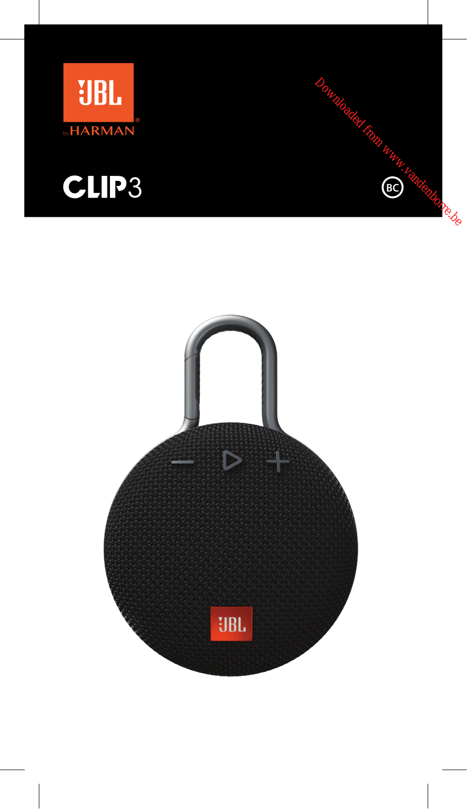 JBL CLIP 3 User Manual