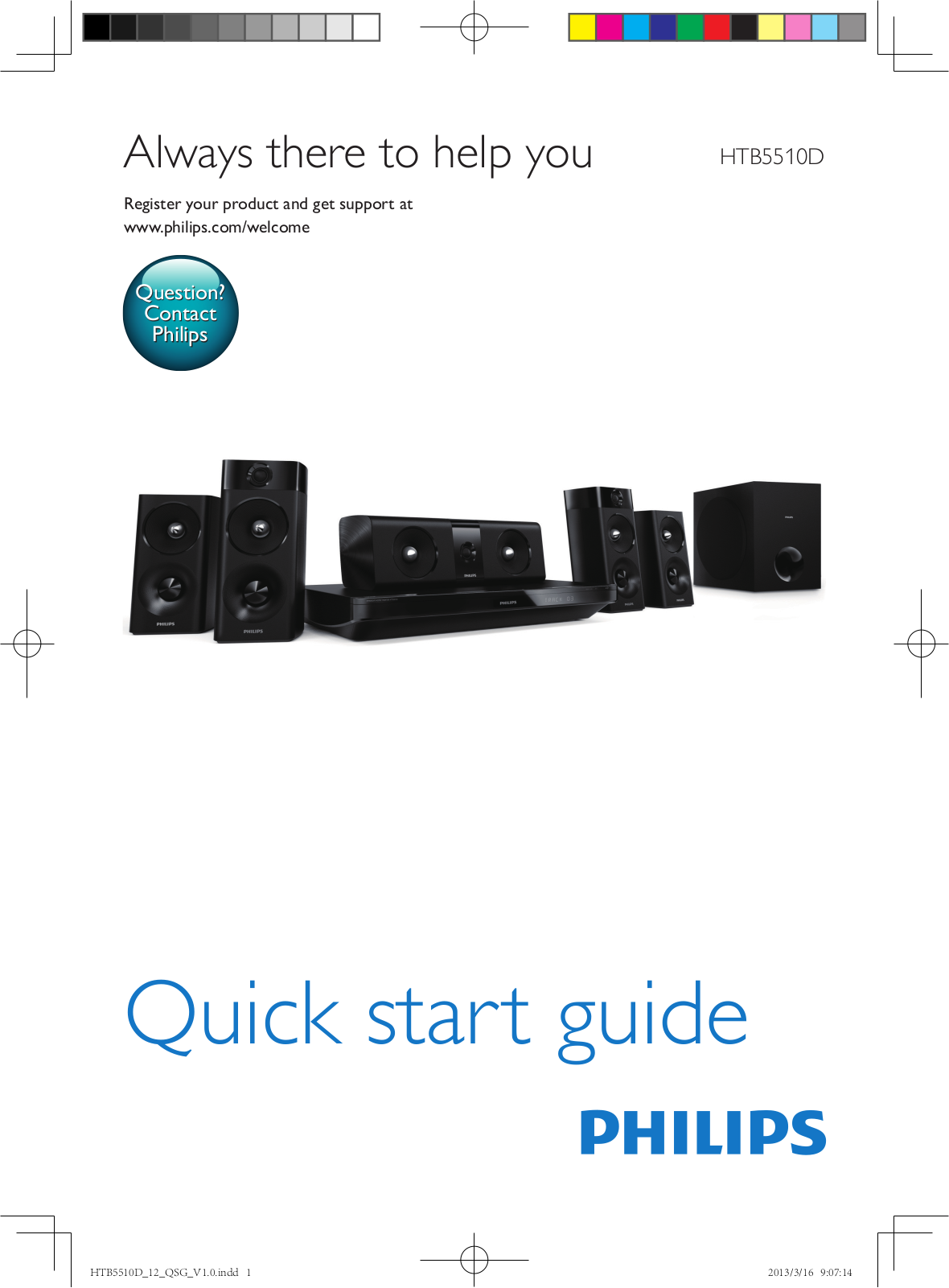 Philips HTB5510D User Manual