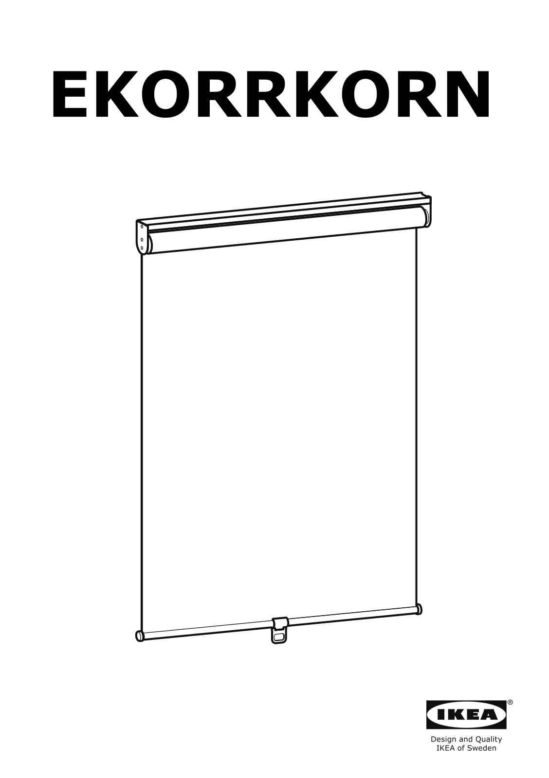 IKEA EKORRKORN User Manual