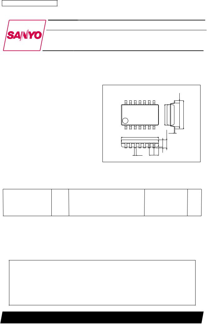 Sanyo LA7995M Specifications