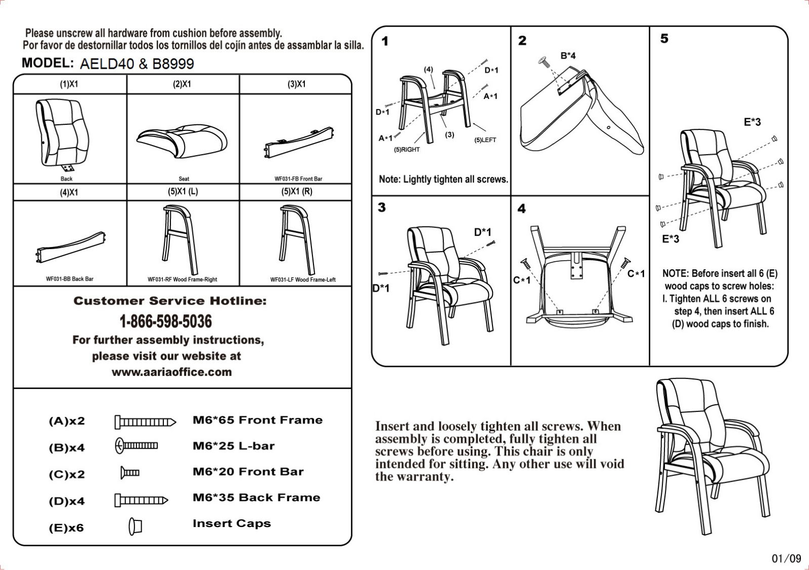 Boss B8999C Assembly Guide