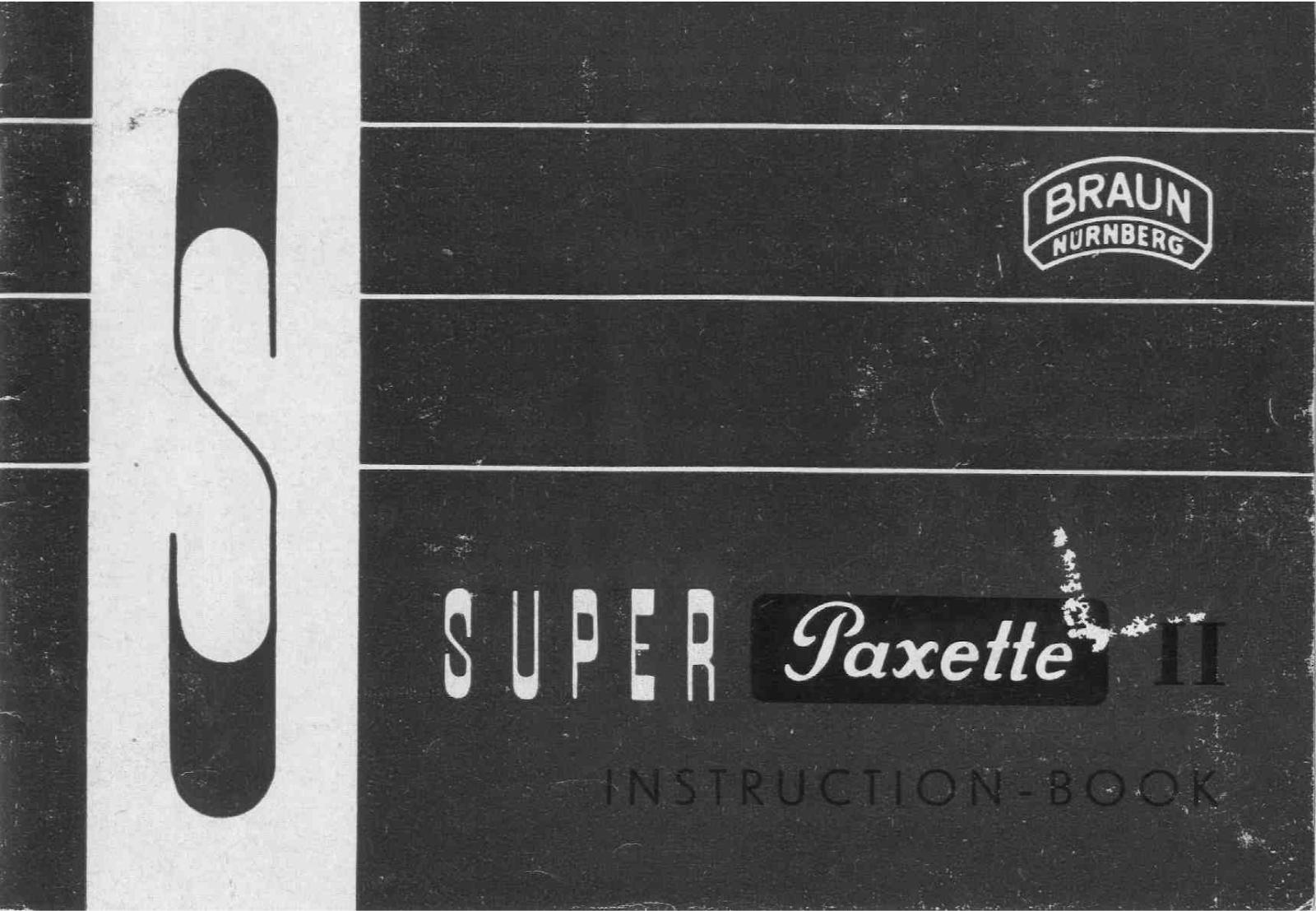 Braun Super Paxette II Downloadable Instruction Book