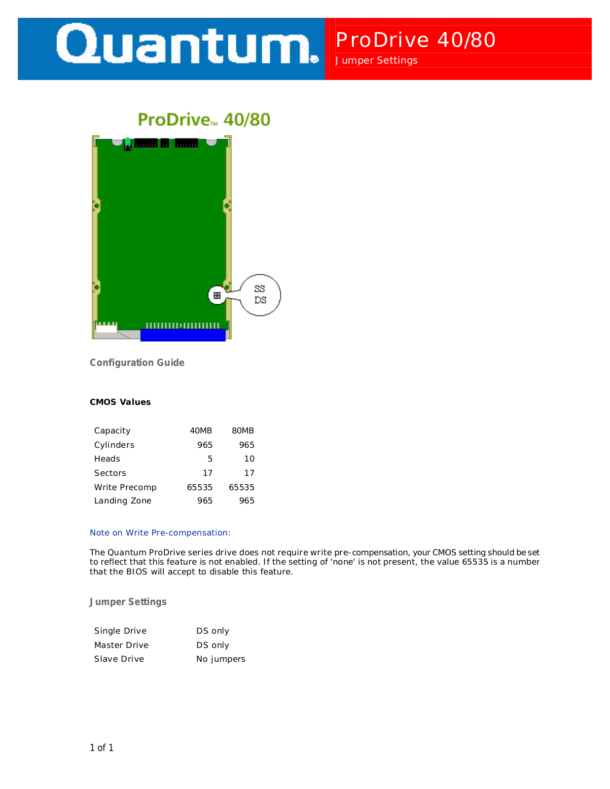 Seagate PRODRIVE User Manual