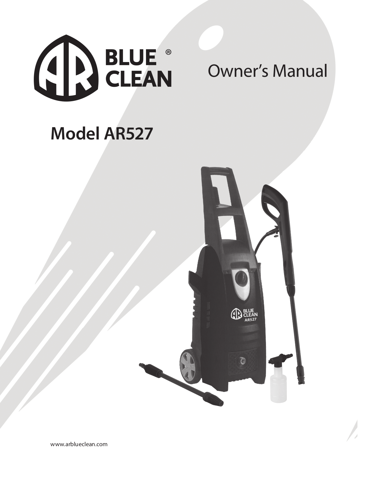 Ar blue clean AR527 User Manual