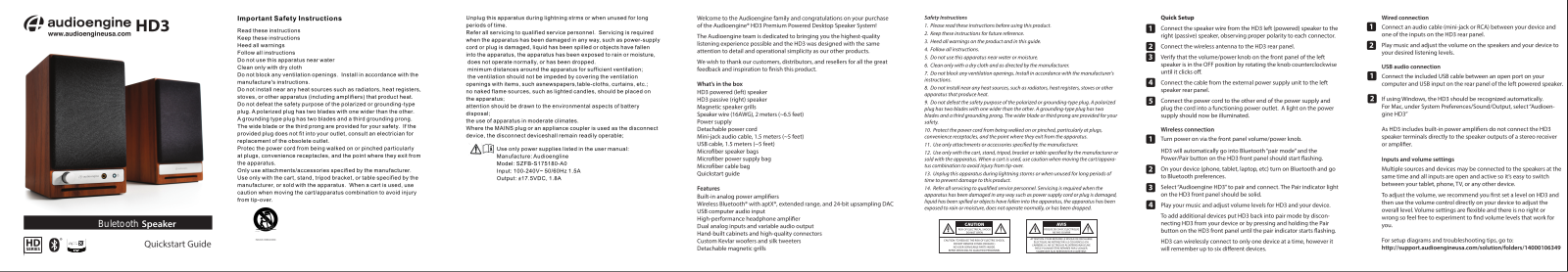 Audioengine B4 User Manual - ManualMachine.com