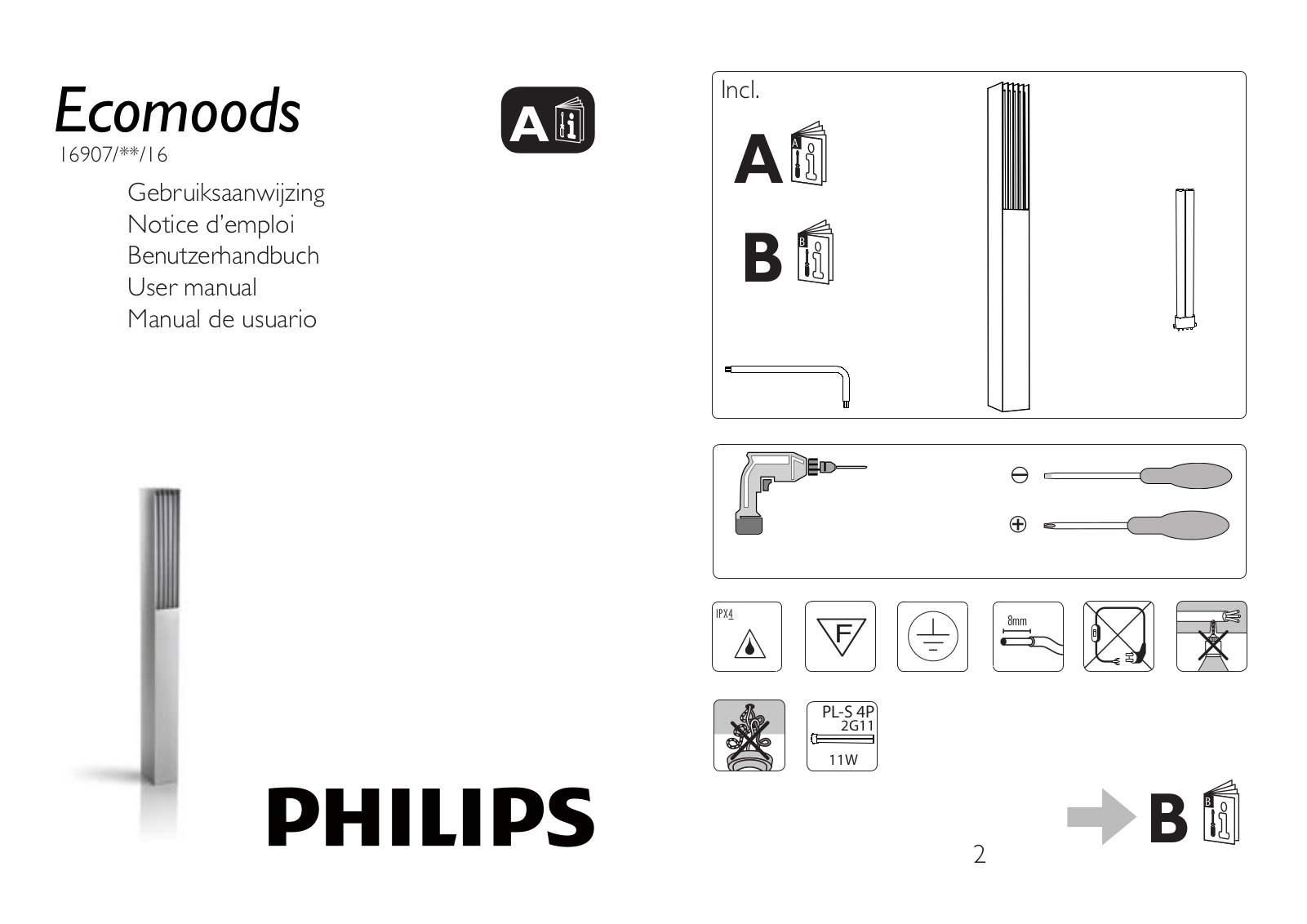 PHILIPS 169078716 User Manual