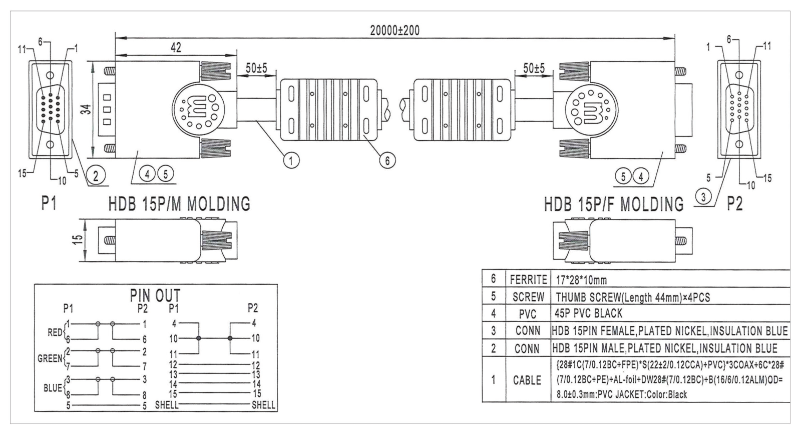 Manhattan ICOC SVGA-C-20 Drawing - ManualMachine.com