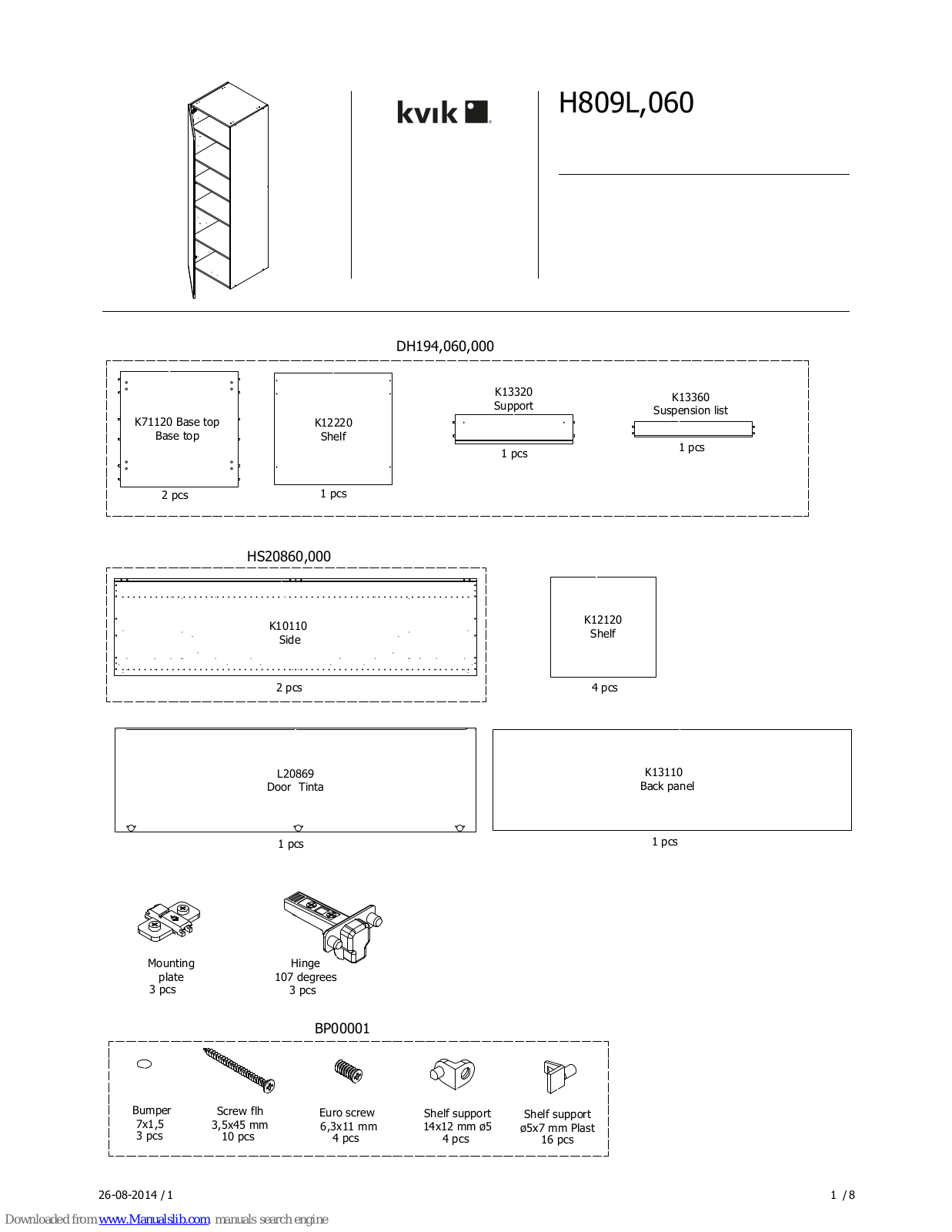 IKEA kvik H809L, 060 Assembly